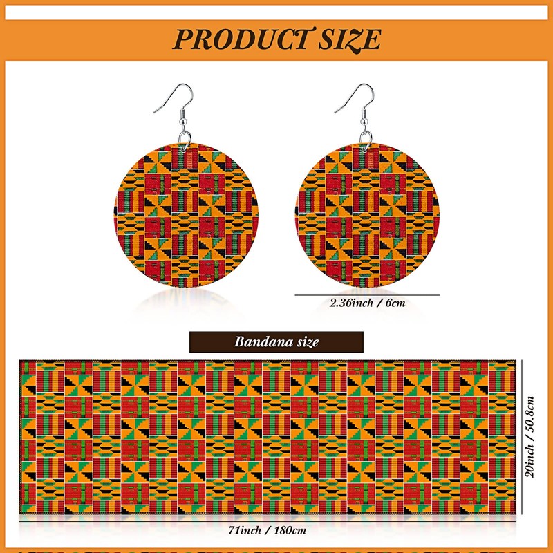 Coume 3 Pcs Women African Dashiki Skirt Traditional Costume African