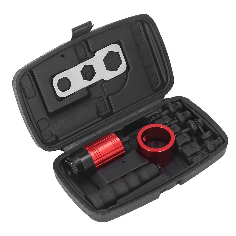 Rivet Nut Tool, Manual Automatic Nut Adapter, Rivet Nut Drill