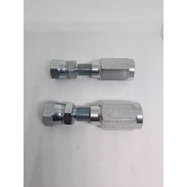Reusable Hydraulic Hose Fittings 2 wire R2 qty 2 JIC 1/4 .20630-4-4, G28170-0404
