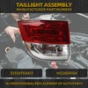 Dasbecan Halogen Left Tail Light Assembly Compatible with 2014-2017 Honda