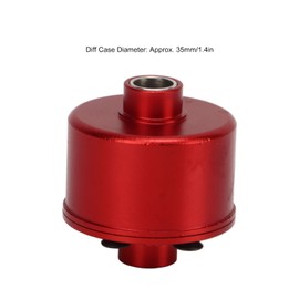 Oumefar Diff Case, Aluminium Differential Diff Case, Suitable for ARRMA 3S/4S, 1/10 RC Car