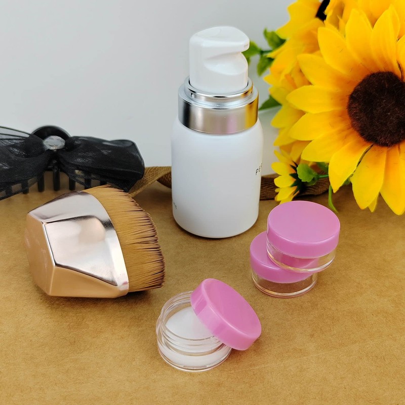 12 pcs 5 Gram/5ml Jars with 1 Mini Spatulas, Sample