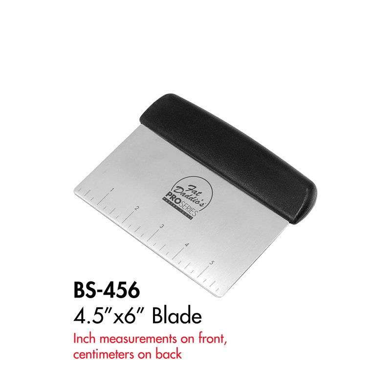 Fat Daddio's 4.5 Inch x 6 Inch Bench Scraper