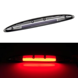 Cxdar Third 3rd Brake Light LED for 1997-2002 Ford Expedition, High Mount Rear Brake Lights Assembly for 97-02 Expedition, Waterproof Center Cab Lamp Stop Light (Smoked)