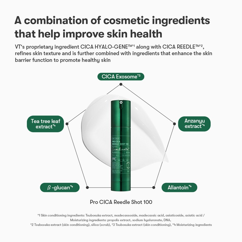 VT Cosmetics [VT Cosmetics]Pro Cica Reedle Shot 100