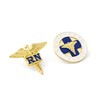 Registered Nurse "RN" Lapel Pin Set