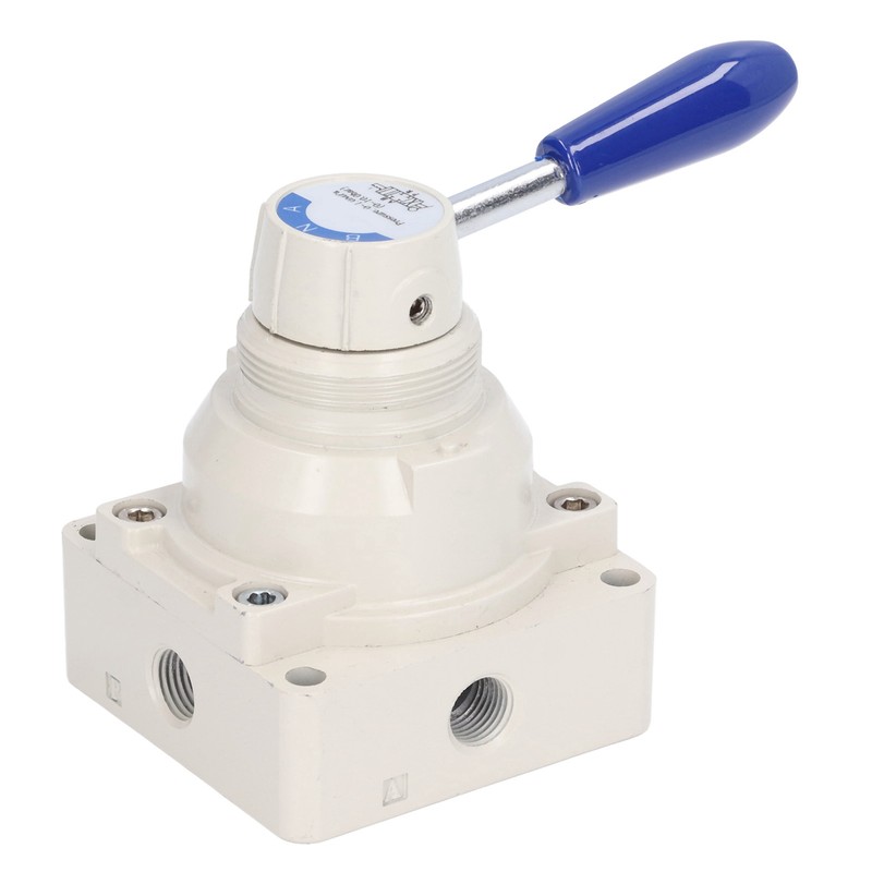 Air Hand Valve Rotary Lever 2 Position 4 Way Pneumatic