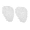 LALAFINA 1pair Transparent Gel Front Insole Cushions for Women Non-slip