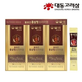 Bullogan Daedong Korean Ginseng Bullogun Red Ginseng Extract Premium Red Ginseng Stick 30 packets 1 month supply Ginsenoside / 대동고려삼 불로건 홍삼정프리미엄 홍삼스틱 30포 1개월분 진세노사이드