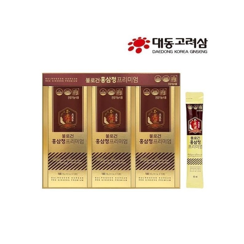 Bullogan Daedong Korean Ginseng Bullogun Red Ginseng Extract Premium Red