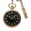 Aureole Pocket Watch Gold Case Size: φ4.4cm