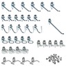 Triton Products (76936) DuraHook 36 Pc Zinc Plated Steel Hook