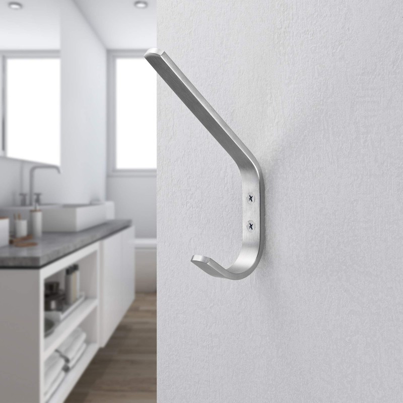 Gedotec Universe Coat Hook Silver | Coat Hook Stainless Steel