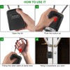 Key Safe, [New Version] [Weatherproof] Diyife Portable Lock Box for