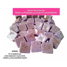 Jabones Monkey Pom 50 Jabones Artesanales Tamaño Hotelero De Lavanda Hidratante