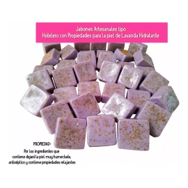 Jabones Monkey Pom 50 Jabones Artesanales Tamaño Hotelero De Lavanda Hidratante