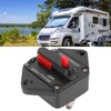 DC 32V Circuit Breaker with Switch Manual Reset Waterproof for