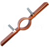 Highcraft RISEEC02 Riser Wall Ceiling Mount Vertical Piping Support-Plumbing Extension