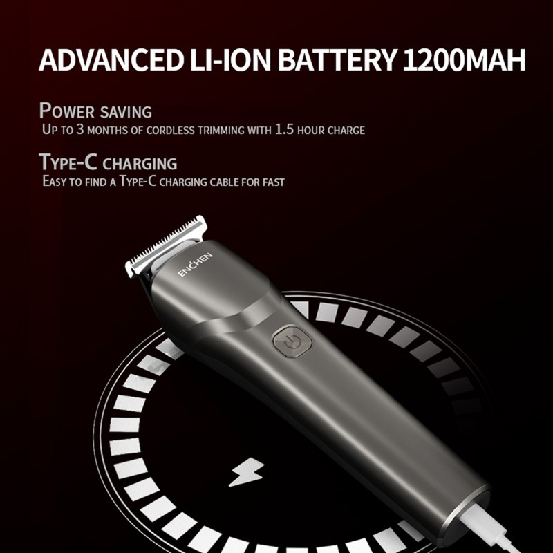 Men Trimmer 8000RPM High Speed Portable Multifunctional Electric Rechargeable Men