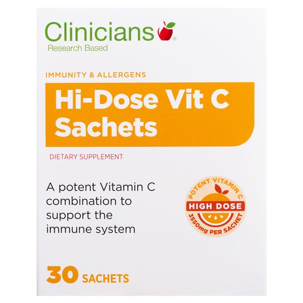 Clinicians Hi-Dose Vit C Sachets - 30 sachets