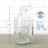 KitchenToolz Glass Milk Jug 64 oz – Half Gallon Jar