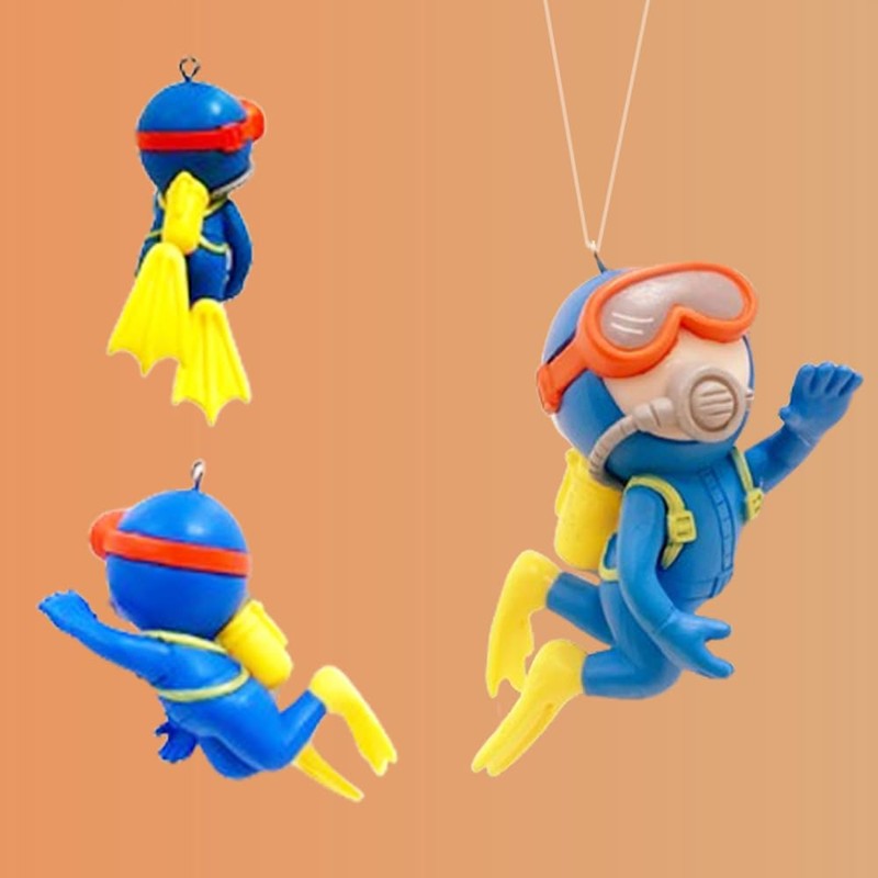 ZOSTLAND Cute Swing Ornament Car Auto Rear View Mirror Hanging