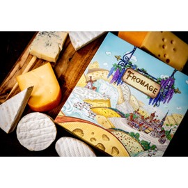 R2i Games Fromage Board Game - French Cheesemaking Strategy Game, Worker-Placement, Resource Management, Family Fun for Kids & Adults, Ages 14+, 1-4 Players, 30 Minute Playtime