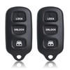 MechanMagic 2PCS Key Fob Remote Replacement Fits for Toyota 4Runner