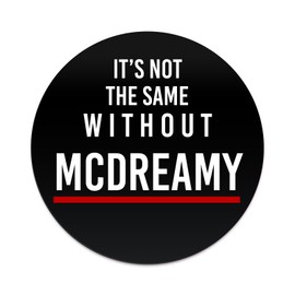 2X Sticker Set - It's Not The Same Without McDreamy - for Phone Grip Stent Cell Phones Tablets (Stickers Only)