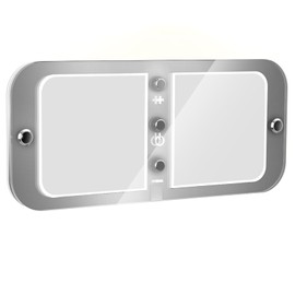 BlueFire 800LM RV Ceiling Interior Lights, DC 12-18V Dimmable RV Interior LED Lights, 6W 3000-6000K Camper Lighting Fixture with Remote Control for RV, Campers, Motorhomes, Trailers (Large - 1 Pack)