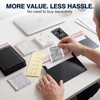 Trading Card Shipping Kit with Bubble Mailers, Kraft Envelopes and