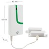 SCHWAIGER -HGA150 Garage Sliding Door Sensor | Home Alarm System