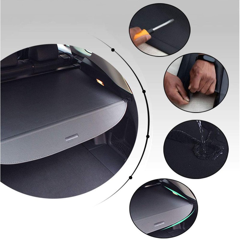 Cargo Cover For 02-06 Honda Crv Security Rear Trunk Cover