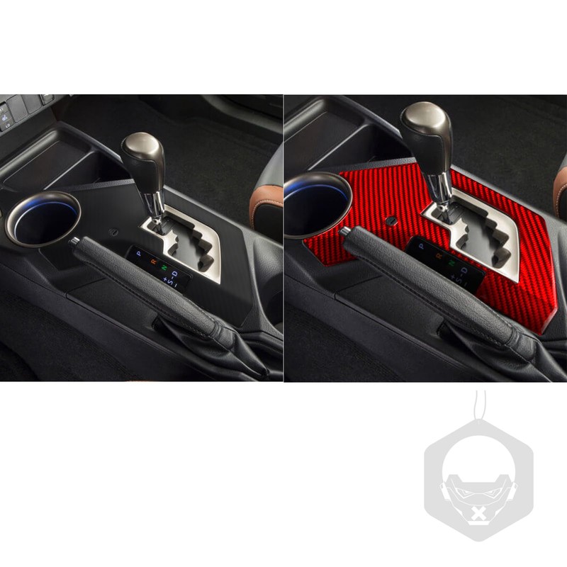 Car Center Console Gear Shift Cover Sticker Interior Trim Real