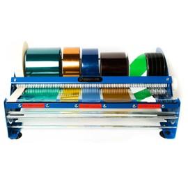 Bertech KTDL18 Table Top Tape and Label Dispenser, 18" Wide, Blue