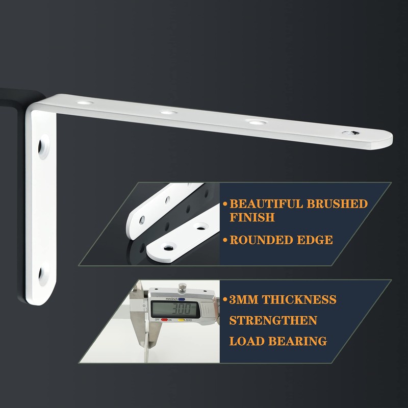 Sayayo Shelf Bracket Corner Brace Angle Bracket Shelf Support Wall
