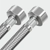 Reinforced Hose 200 cm Flexible with 1/2 Inch Union Nuts