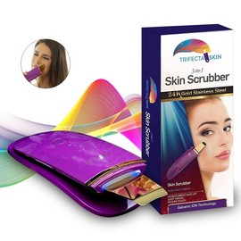 Lift Care Trifecta Skin Premium 3-in-1 24K Gold Skin Scrubber