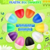 Yeshone 100 Pieces Egg Shakers Musical Instruments Percussion Maracas Egg