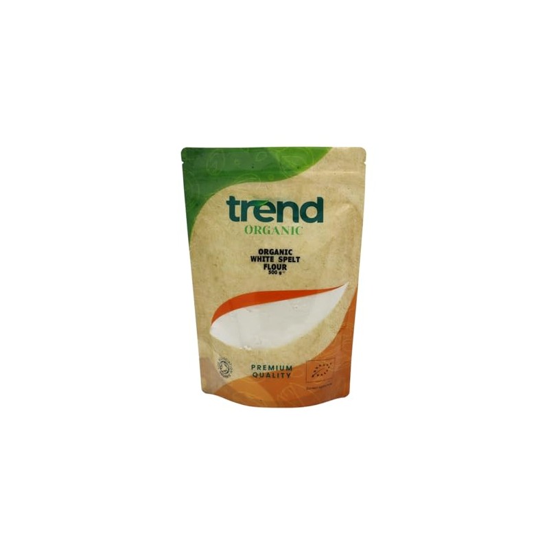 Trend Organic White Spelt Flour, Ideal for Baking and Cooking