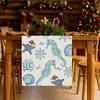 Christmas Table Runner Coastal Beachy Seahorse Starfish Table Runners Seasonal