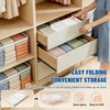 2 Pack 20 Gallon Clear Storage Bags for Clothes with