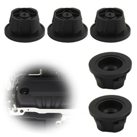 Pack of 5 Rubber Engine Cover Clips - Fastener 6420940785 for Mercedes W212 W204, OM642 Engine Cover Rubber Grommets - Fits Mercedes W204/W212 Engine Cover (Black)
