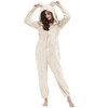 COZYPOIN Womens Fleece Onesies Pajamas Fuzzy Sherpa Adult Hooded One