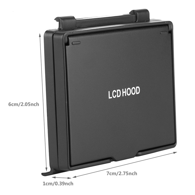 Camera LCD Monitor Screen Folding Hood Sun Shade Protective Cover
