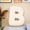 Shapeazy Letter Plush Pillow, Letter Hugging Throw Pillows, Decorative Initial