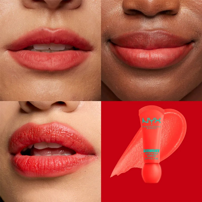 NYX PMU Smushy Matte Lip Balm, Bálsamo labial efecto matte