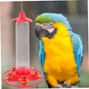 Kisangel 2pcs Hummingbird Feeder Design for Outdoor Garden and Clean