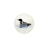 CafePress Loon With Babies 1" Round Mini Button