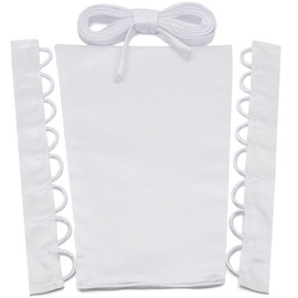 LHZHLE Corset Kit Zipper Replacement Adjustable Satin Corset Back Kit Lace Up for Wedding Dress Prom Dress